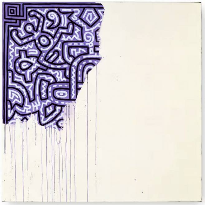 Keith Haring, Unfinished Painting,1989. [Keith Haring Foundation 제공]