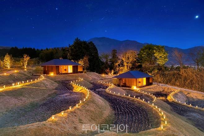 호시노 리조트 카이 유후인 겨울 등불 이벤트/사진-호시노리조트