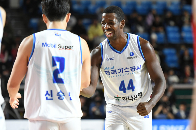 대구 한국가스공사 페가수스가 서울 SK 나이츠를 상대로 승리를 거뒀다./KBL