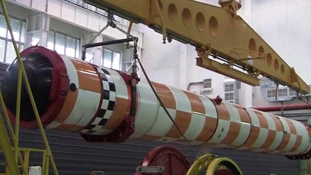 러시아 핵추진 수중 드론 포세이돈. 러시아 국방부·이일우 제공