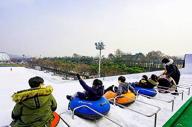 인천 문학경기장 스노우파크