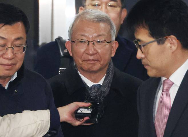 1심서 무죄 받은 양승태 전 대법원장. 연합뉴스