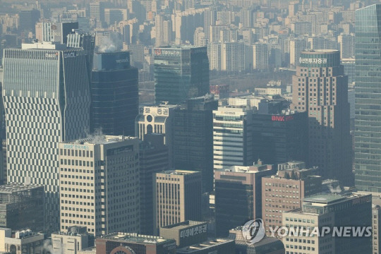 다수 기업이 입주한 서울 여의도 일대. 연합뉴스