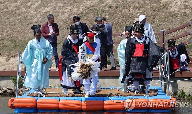 경남 양산시 가야진용신제 [양산시 제공. 재판매 및 DB 금지]