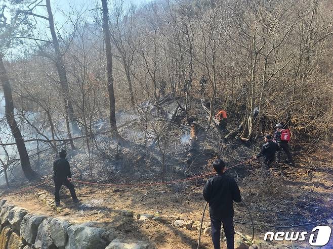 전북 임실군이 2월1일부터 5월15일까지 군청과 12개 읍‧면사무소에 산불방지대책본부를 설치하고 비상 체제에 돌입한다.(임실군제공)2024.1.30/뉴스1