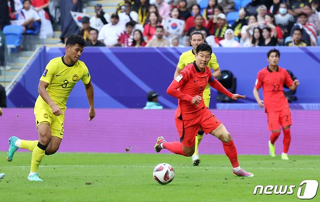 대한민국 축구대표팀 손흥민/뉴스1 ⓒ News1 김성진 기자