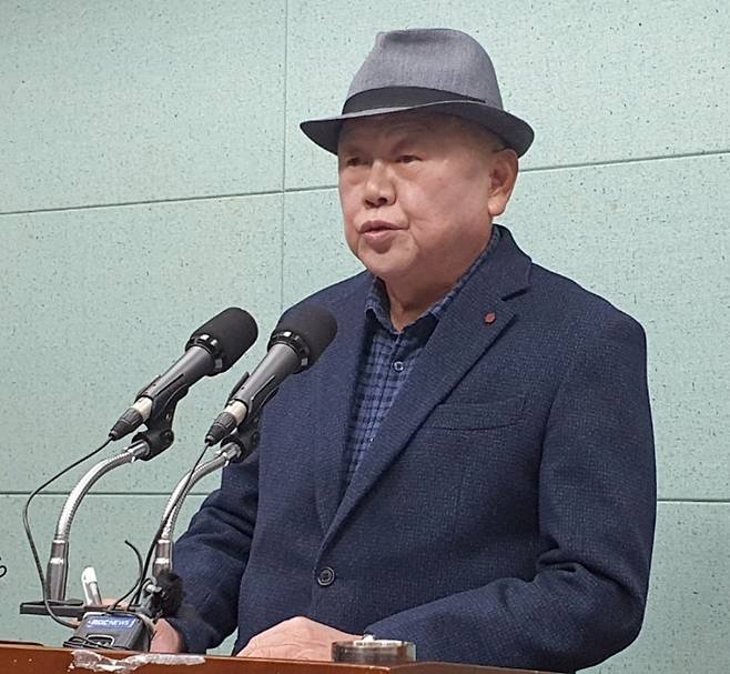 ▲ 안해욱 전 대한초등학교태권도협회장 사진 : 연합뉴스&nbsp;