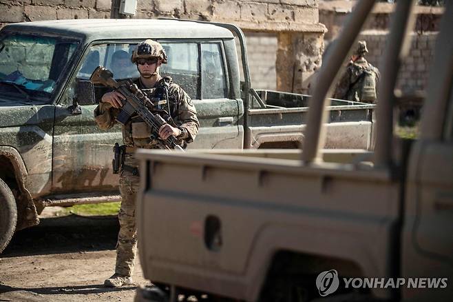 시리아에 주둔 중인 미군 [AFP=연합뉴스 자료사진]