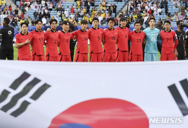 한국 축구대표팀. /사진=뉴시스 제공