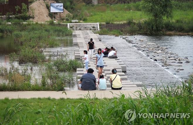 동해시 전천  [연합뉴스 자료사진]