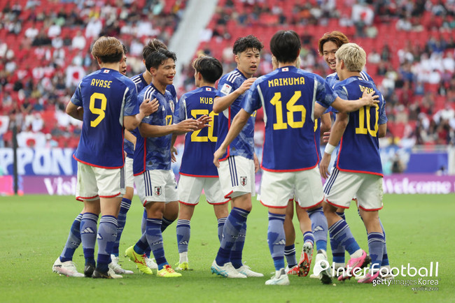 일본과 이란이 준결승 티켓을 놓고 격돌한다. 개막 이후 한 수 아래 팀들만 상대했던 일본이 진정한 시험대에 오른다.[사진=게티 이미지]