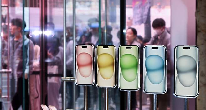 서울 중구 명동 애플스토어 [임세준 기자]