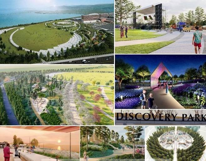 2분기에 선보일 예정인 야외 공간 ‘디스커버리 파크’ 이미지. [사진제공 = 인스파이어]