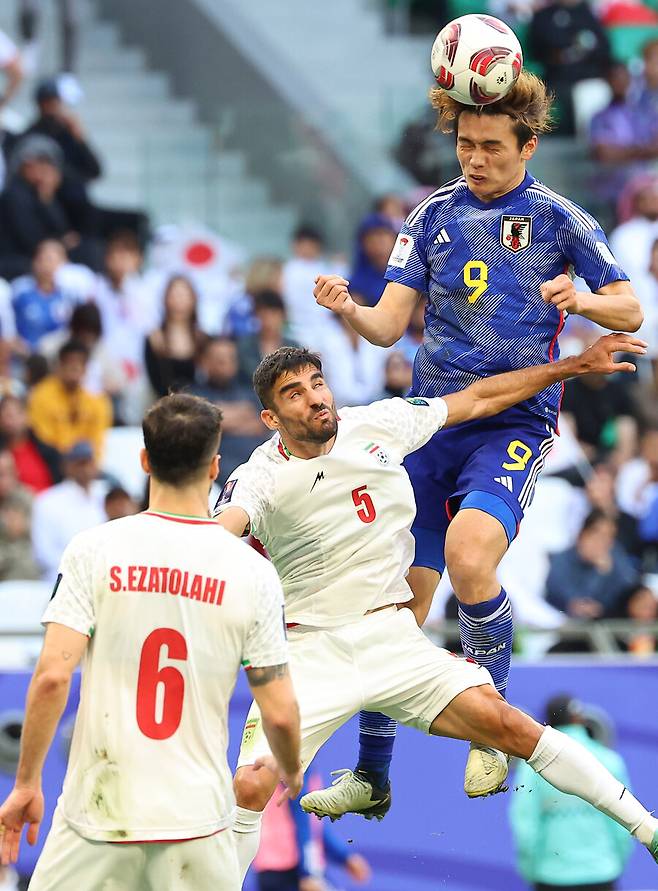 ▲ 일본은 3일(한국시간) 카타르 도하 에듀케이션 스타디움에서 열린 아시아축구연맹(AFC) 2023 아시안컵 8강에서 이란에 1-2로 졌다. 아시아축구연맹(AFC) 기준 국제축구연맹(FIFA) 랭킹 1위(일본)와 2위(이란) 대결로 ‘미리보는 결승전’었지만 이란 결정력에 무너지며 아시안컵 여정을 마무리하게 됐다ⓒ연합뉴스