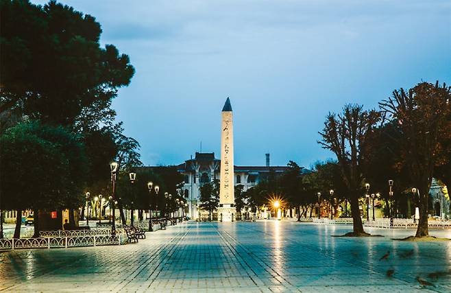 전차와 검투사 경기가 열렸던 히포드롬 광장. [GETTYIMAGES]