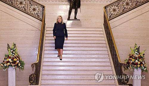 미셸 오닐 북아일랜드 신임 총리 [로이터=연합뉴스. 재판매 및 DB 금지]