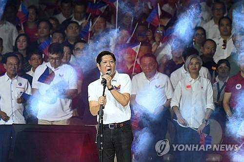 페르디난드 마르코스 필리핀 대통령 [AFP 연합뉴스 자료사진. 재판매 및 DB 금지]