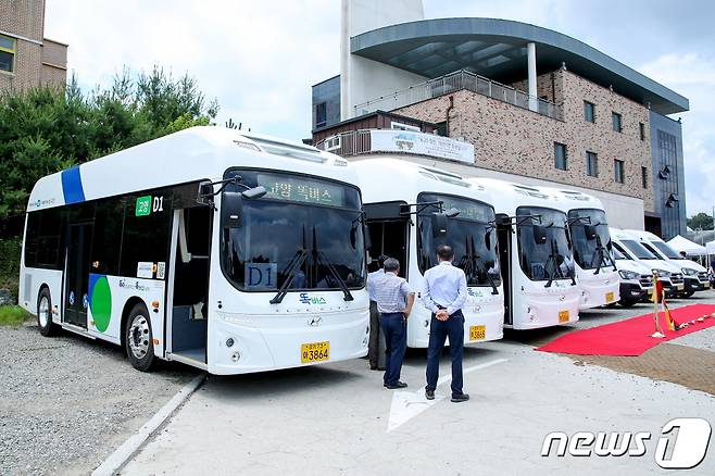 대중교통 소외지역을 중심으로 운행되는 수요응답형 고양똑버스. (고양시 제공)