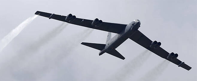 보잉 B-52 폭격기. 사진 블룸버그