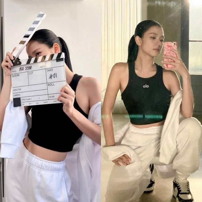 사진=지수 소셜미디어 캡처