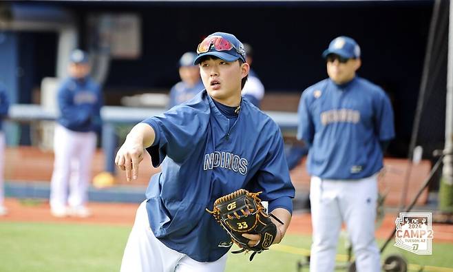 ▲ NC 포수 문상인 ⓒ NC 다이노스