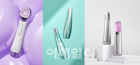 왼쪽부터 동국제약의 ‘마데카 프라임’, 파마리서치의 ‘리쥬리프’, 클래시스의 ‘볼리움’ (사진=각사)