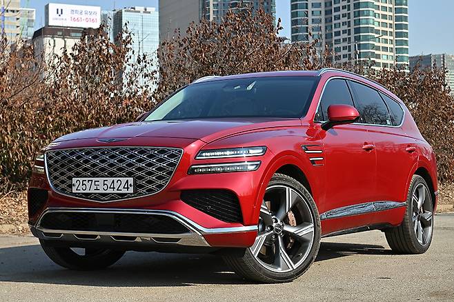 제네시스 GV80 3.5 T AWD. 김학수 기자