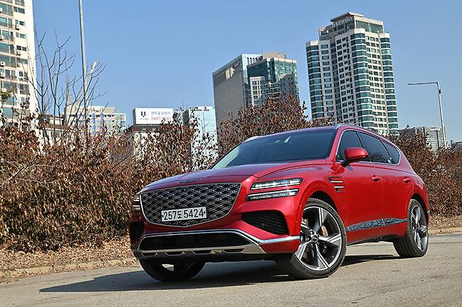 제네시스 GV80 3.5 T AWD. 김학수 기자