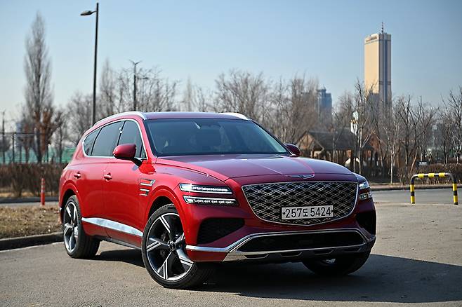 제네시스 GV80 3.5 T AWD. 김학수 기자