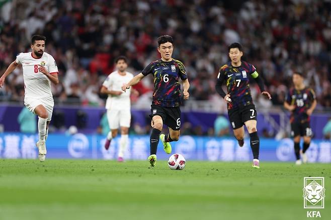 황인범(남자 축구대표팀). 대한축구협회 제공