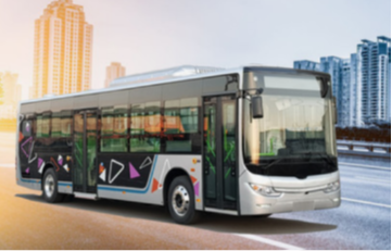 ▲한국전자통신연구원 호남권연구센터가 원격 관제기술을 통해 기술개별에 협력한 전고체 배터리가 버스에 탑재돼 처음으로 상용화된다. 사진은 전고체배터리가 탑재된 버스.