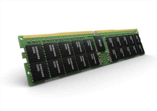 삼성전자 DDR5 D램 모듈. 사진제공=삼성전자