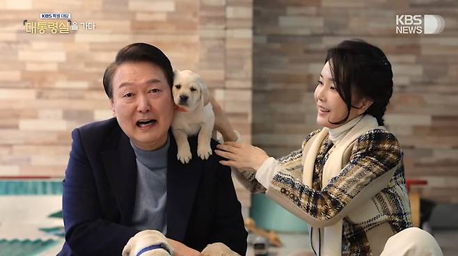 ▲지난 7일 오후 10시 방영된 윤석열 대통령 특별대담.ⓒKBS 유튜브화면 갈무리