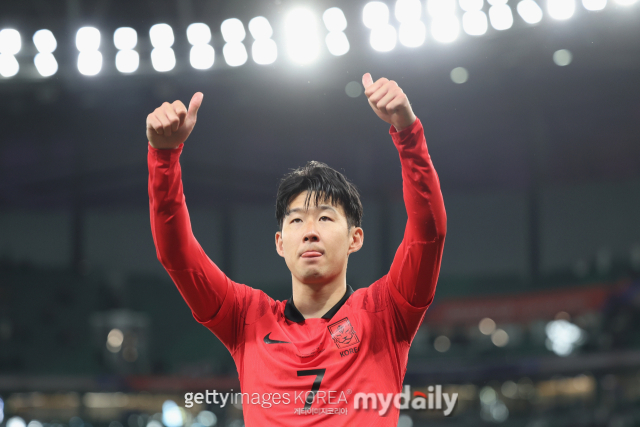 한국 축구 대표팀 손흥민./게티이미지코리아