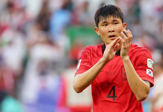 대한민국 축구 대표팀 수비수 김민재