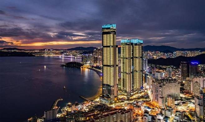 부산 해운대 엘시티. [이미지출처=엘시티 레지던스]