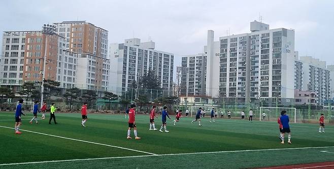 축구 동계 스토브리그 [강릉시 제공. 재판매 및 DB 금지]