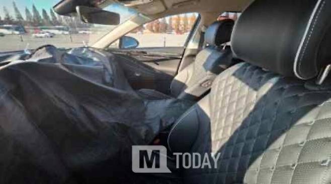 사진 : 제네시스 G80 전동화모델 롱휠베이스 (출처=구독자 제보)