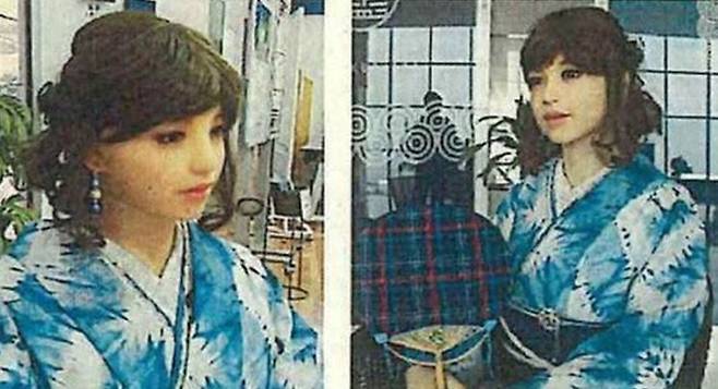 도쿠시마 공항에 전시된 리얼돌. / 사진=홍콩사우스차이나모닝포스트(SCMP) 갈무리