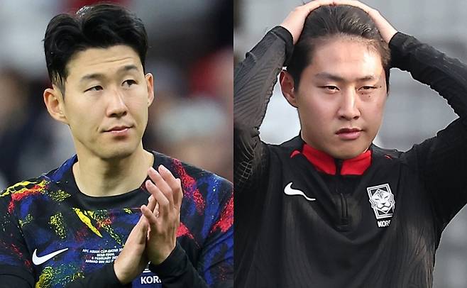 왼쪽부터 손흥민과 이강인. /사진=뉴스1 DB