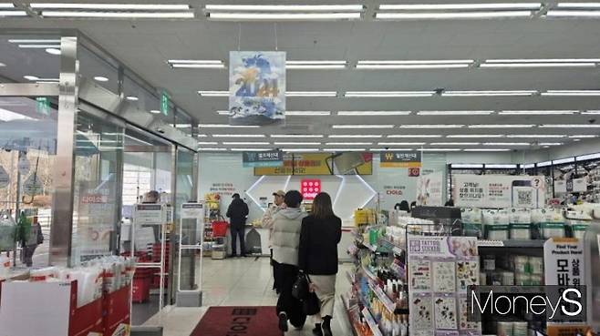 다양한 상품이 진열된 다이소 매장 내부. /사진=김문수 기자