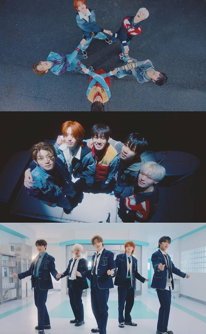 사진=더윈드 ‘H! TEEN’ 뮤직비디오 캡처