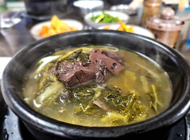 양평의 해장국 식당 [사진/백승렬 기자]