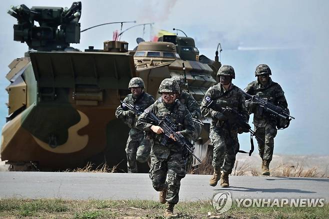 '해상돌격'…태국 핫야오 해안서 코브라골드 다국적 연합훈련 [연합뉴스 자료사진]