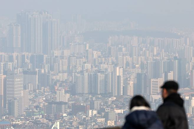 서울 시내 일대 아파트 단지 모습. /뉴스1