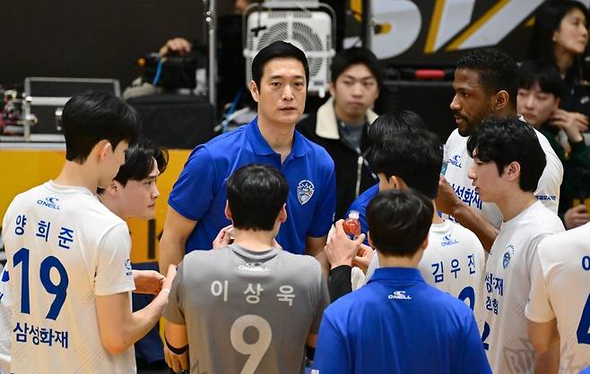 김상우 삼성화재 감독. 사진제공 | KOVO