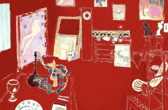 앙리 마티스, 붉은 작업실, 1911. [뉴욕 현대미술관]