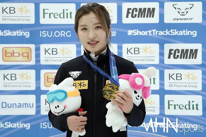 쇼트트랙 대표팀 김길리ⓒMHN스포츠 박태성 기자