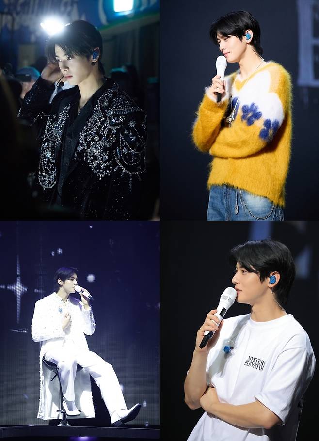 단독 팬콘서트 성료한 차은우. 사진ㅣ판타지오