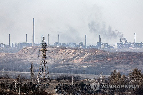 우크라이나군이 철수한 동부 격전지 아우디이우카. [타스통신=연합뉴스]